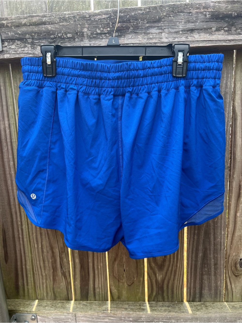 šlululemon athletica Hotty Hot Royal Blue Womenās Athletic Shorts - Picture 4 of 9